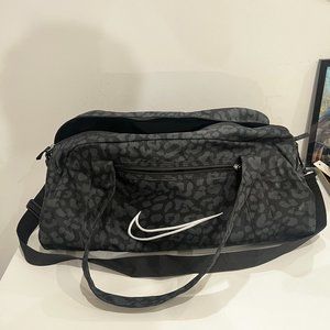 NIKE Black Cheetah Duffel Bag